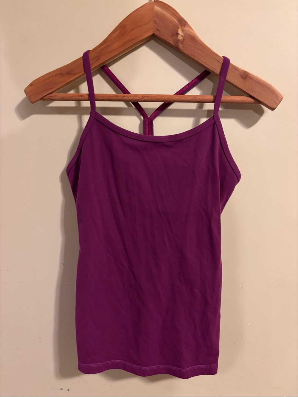 Lululemon Women's Purple Strappy Tank Top